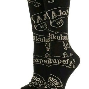 Harry Potter Advanced Wizardry Spells Socks 2pairs